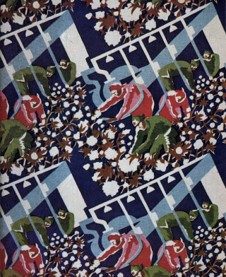 Illustration for article titled These Soviet Textiles Are Actually Propaganda Tools From The 1920s